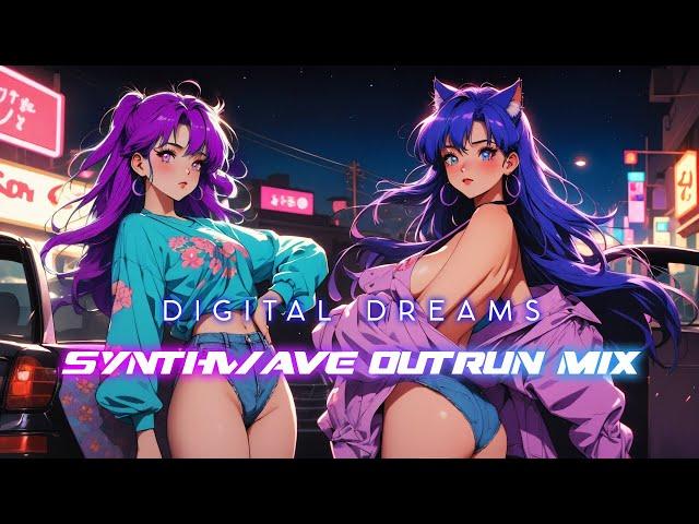 『GoodHawk Music』- Digital Dreams - Synthwave Outrun mix