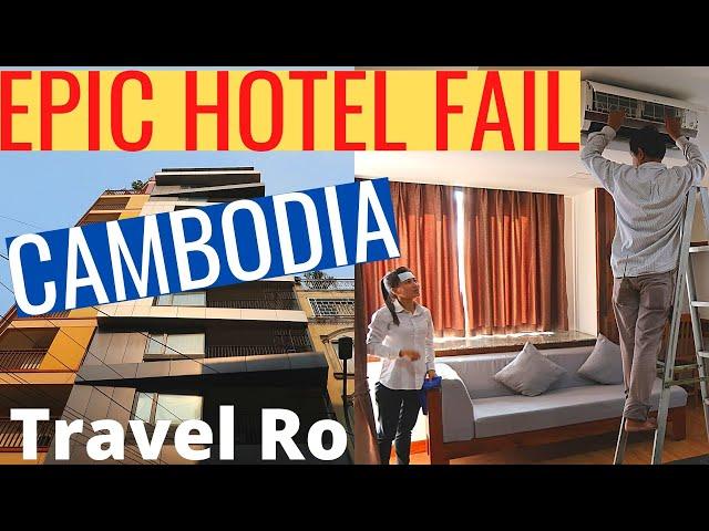 HOTEL FAIL CAMBODIA | AVOID THIS HOTEL IN PHNOM PENH | EPIC FAIL SERVICE APARTMENT HOTEL REVIEW.