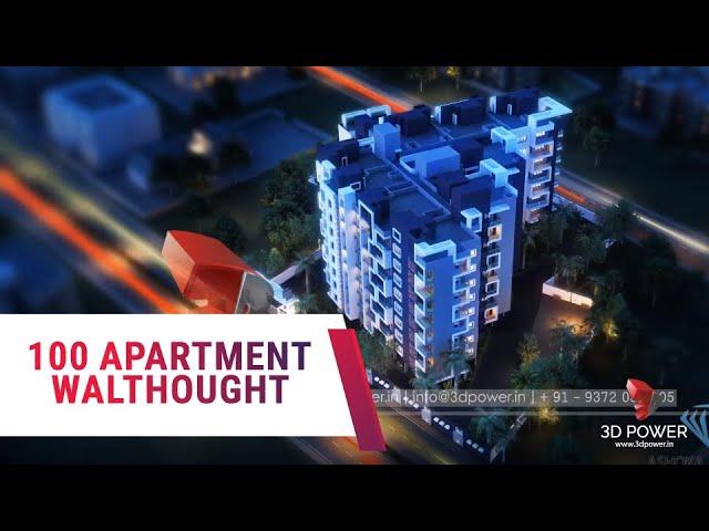 How 3D Walkthrough Animation Of High Class Apartment Look Like