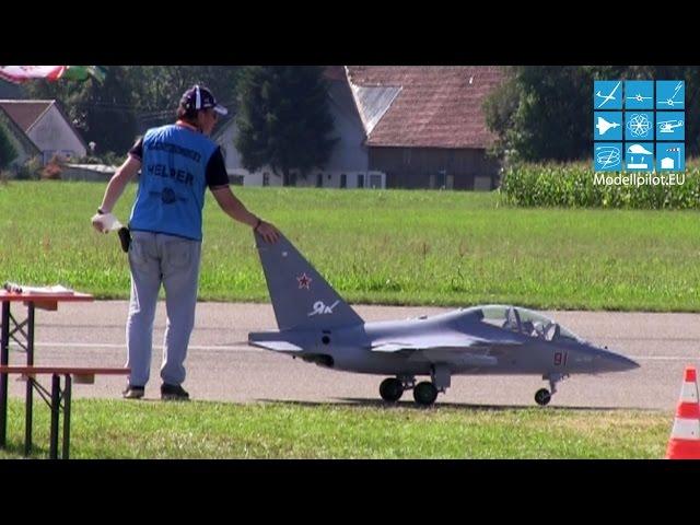 YAK-130 PAVEL LAPSHOV TEAM RUSSIA RC TURBINE JET 2ND COMPETITION FLIGHT (13,5KG) JET WM 2015