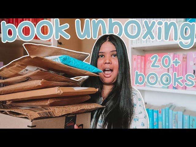 Huge Book Unboxing Haul To Welcome 2024  *new year new books*