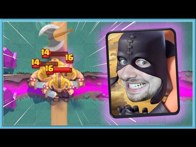  HOG EXECUTIONER DECK VS 16 CARDS / Clash Royale