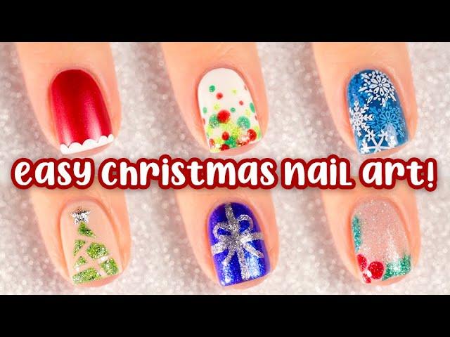 SIMPLE & EASY Christmas Nail Art Designs Compilation || KELLI MARISSA