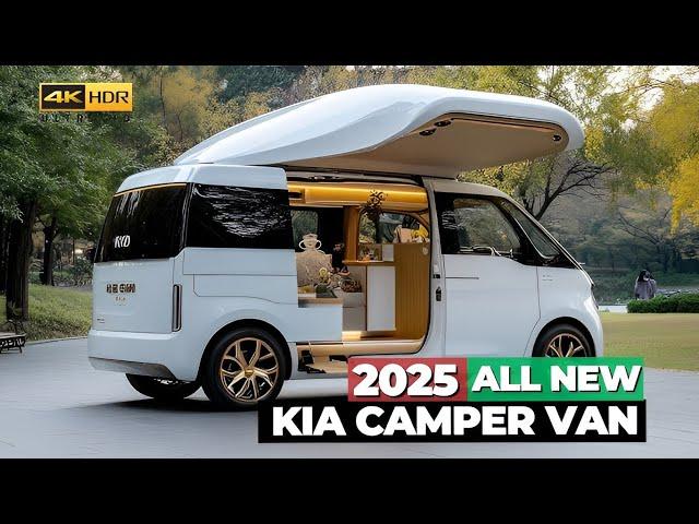 "2025 KIA Camper Van: Redefining Van Life Adventures"