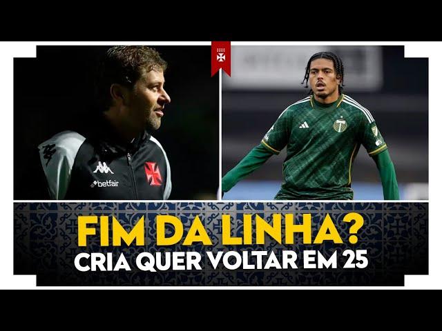 FIM DA LINHA PRA PAIVA NO VASCO? CRIA DO VASCO QUER VOLTAR EM 2025!