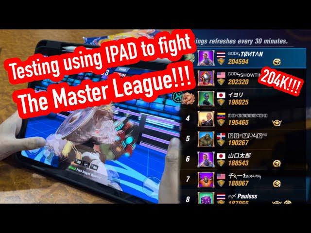 Boxing star : Testing using IPAD to fight the Master League!!! | TonTan channel