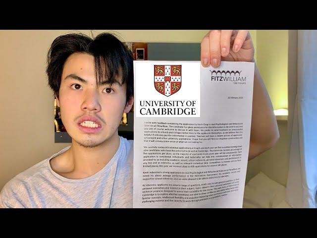 Why I Got Rejected? Cambridge Feedback Letter