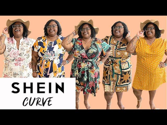 SHEIN SUMMER DRESS HAUL 2022 PLUS SIZE | PLUS SIZE TRY ON HAUL  | PLUS SIZE FASHION | CHAR KBTV