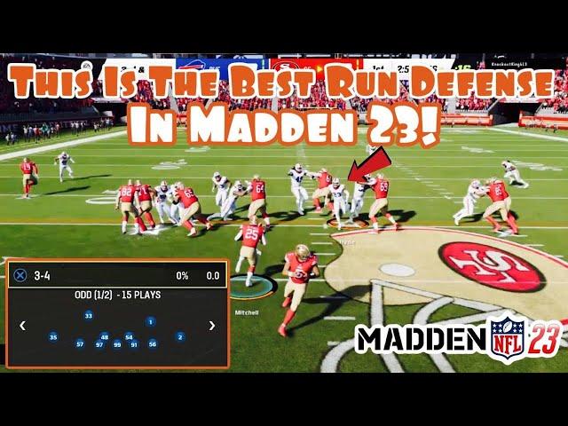 This Is The Best Run Defense In Madden 23! | 34 Odd Gameplay |