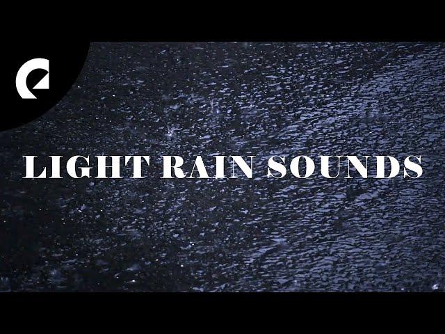 2 Hours of Light Rain Sounds for Focus, Relaxing and Sleep ️ Epidemic Ambience