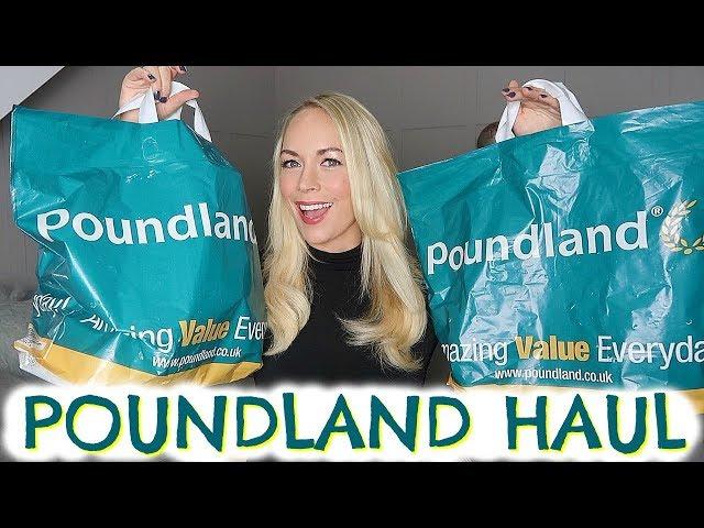 HUGE POUNDLAND HAUL  |  I SPENT £50 IN POUNDLAND! 