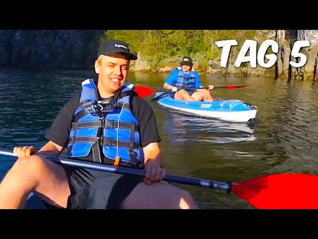 Unsere TRAUMHAFTE KAYAKTOUR durch den MATKA-CANYON! - TAG 5