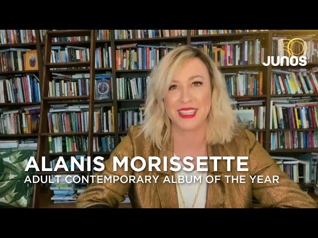 Alanis Morissette wins adult contemporary album of the year | Juno Awards 2021