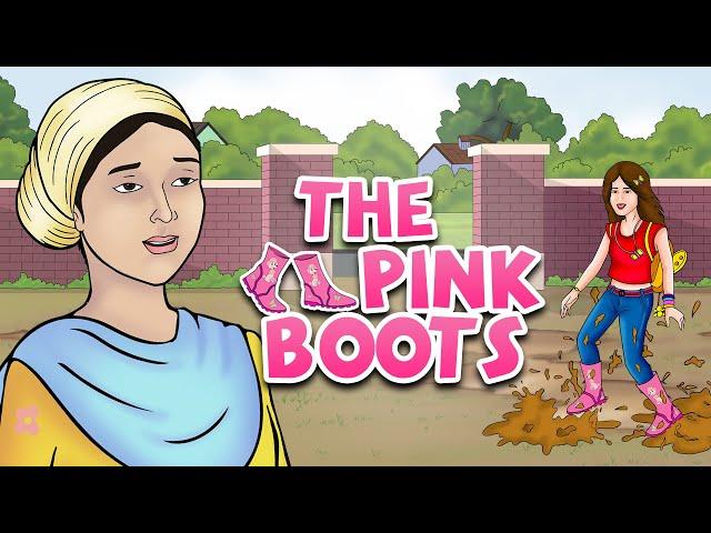 The Pink Boots | How To Be Happy and Positive | Sikhnet Animated Story