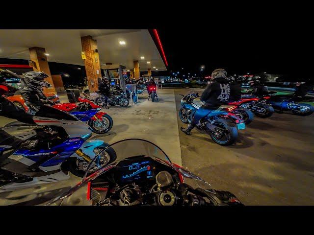 10+ SUPERBIKES “CHILL” NIGHT RIDE IN NASHVILLE