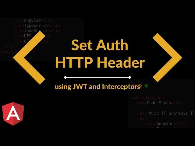 Angular Authentication: Use The JWT Token In HTTP Interceptor