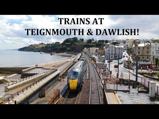 Trains at Teignmouth & Dawlish, Devon! (2024) #TRAINS