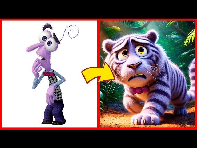 INSIDE OUT 2 as TIGERS - All Characters