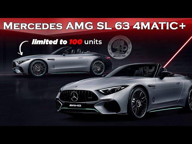 2023 Mercedes-AMG SL 63 4matic+ Top Speed - The Original Racing Car Look