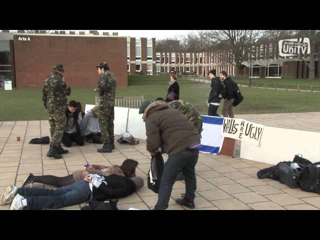 Israeli Apartheid Week at Sussex University (UniTV)