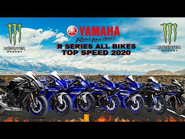 Yamaha R125 R15 R25 R3 R6 R1 R1M Top Speed 2021