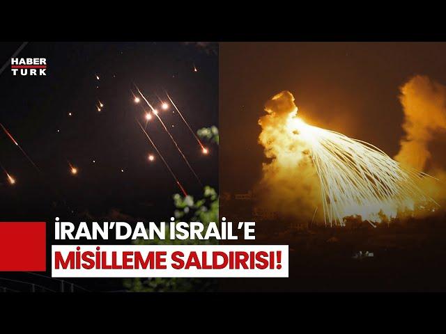 İran'dan İsrail'e Misilleme Saldırısı: Yüzlerce Füze Ateşlendi!