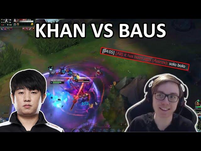 Baus took revenge on Khan for the "Solo Bolo" | Thebausffs Clips