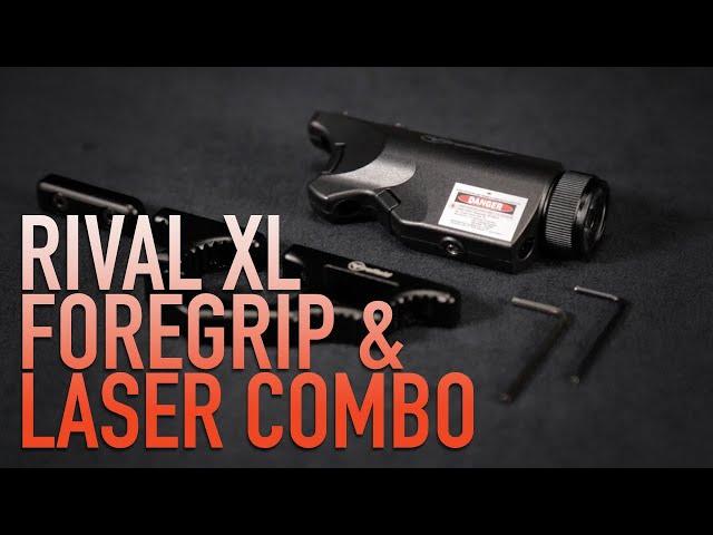 Rival XL Foregrip Flashlight Laser Combo Kit