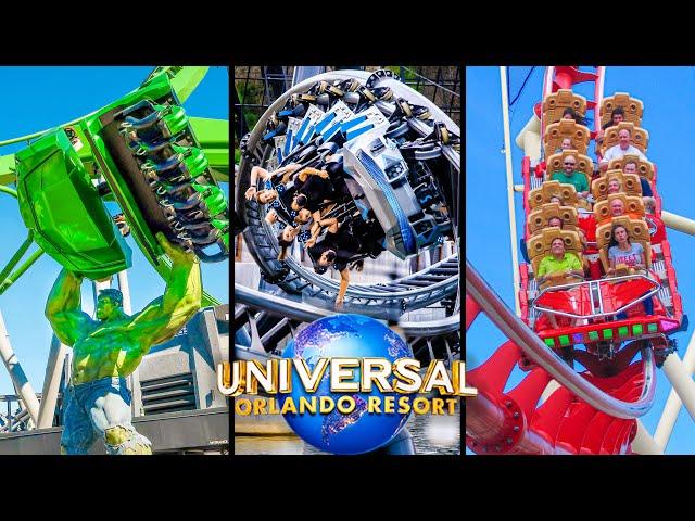 Top 10 Fastest Rides at Universal Orlando | Universal Studios Florida & Islands of Adventure