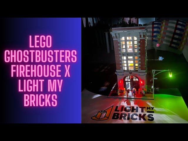 Ghostbusters HQ X Light My bricks