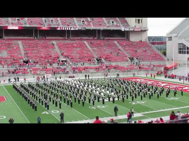 The Ohio State Marching Band Entire Game Day OSU vs Purdue October 20, 2012