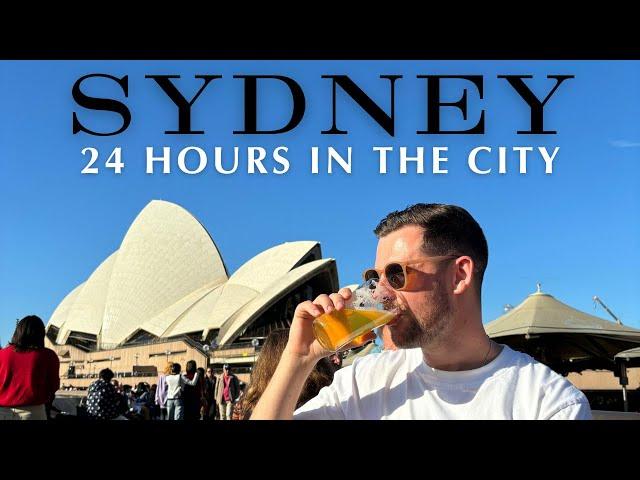 BEST Things to do in Sydney in 24 Hours: Australia Travel Vlog