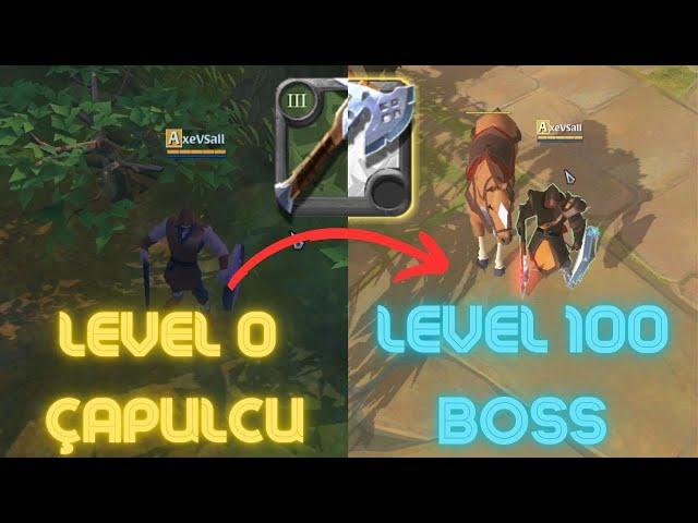 6 Saatlik BattleAxe Macerası - Zero To Hero - Albion Online Avrupa Türkçe