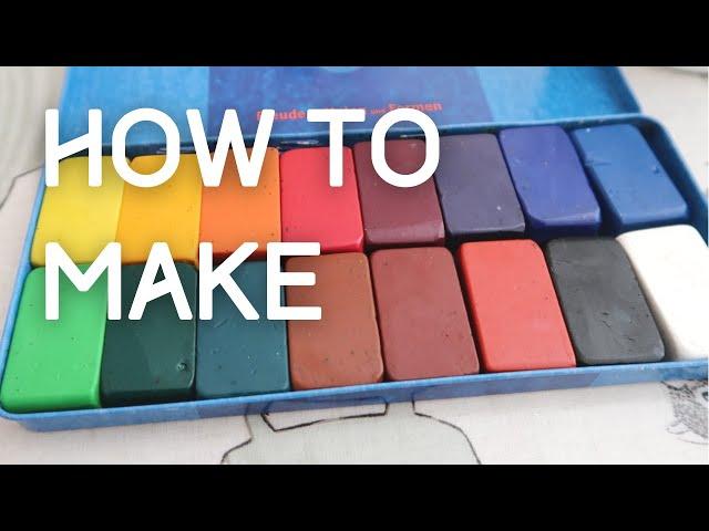 How to Make Beeswax Block Crayons AMAZING RESULTS!!! Stockmar comparison - DIY Crayons