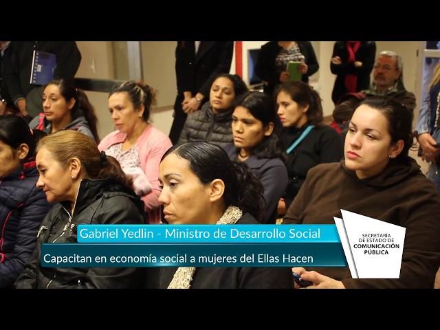 Capacitan en economía social a mujeres del Ellas Hacen - Tucumán Gobierno