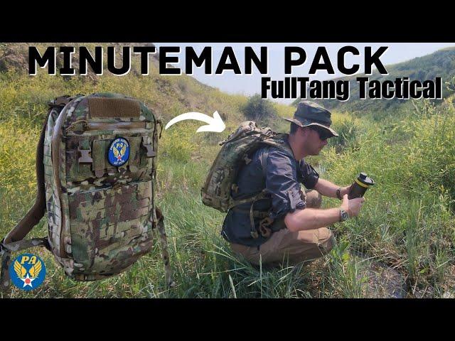 Minuteman Pack from Fulltang Tactical; Scalable pack design