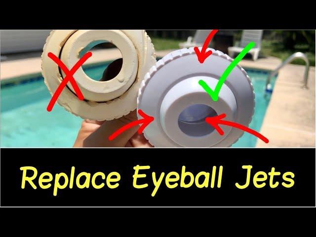 Pool Jet and Spa Eyeball Jet Hydrostream Insider Fitting 3/4" Replaces Hayward SP1421D Review