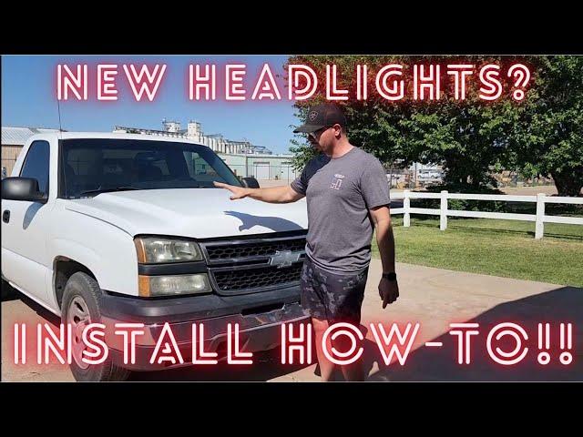 03-06 Silverado Headlight & Turnsignal Install How-To!!