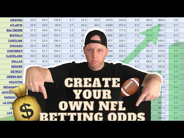 Creating NFL Power Ratings & Sports Betting Model in 2021 - Simple & Easy for Beginners