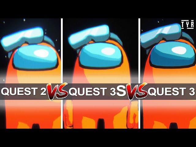 THROUGH THE LENSES - Quest 2 vs QUEST 3S vs Quest 3