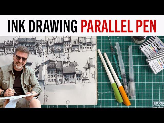 Drawing with  "Paralell Pens"