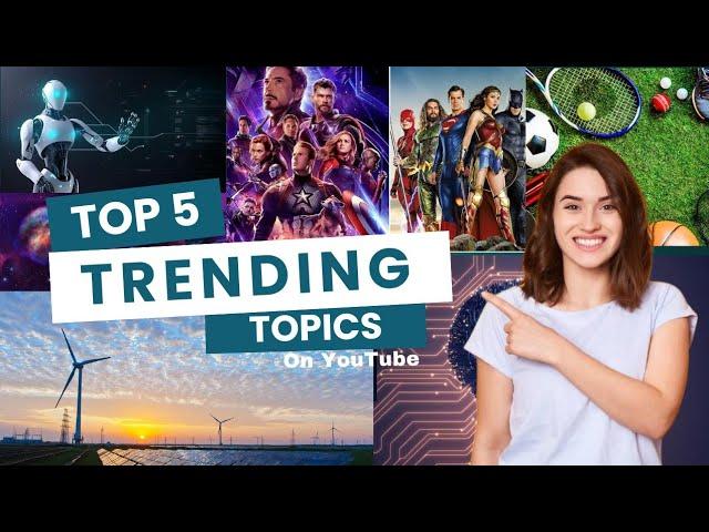 Trending topics on YouTube|2025| #trending #ai#2025#2024