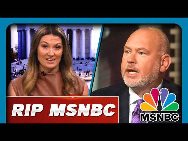 MSNBC Star PREDICTS Network DEATH