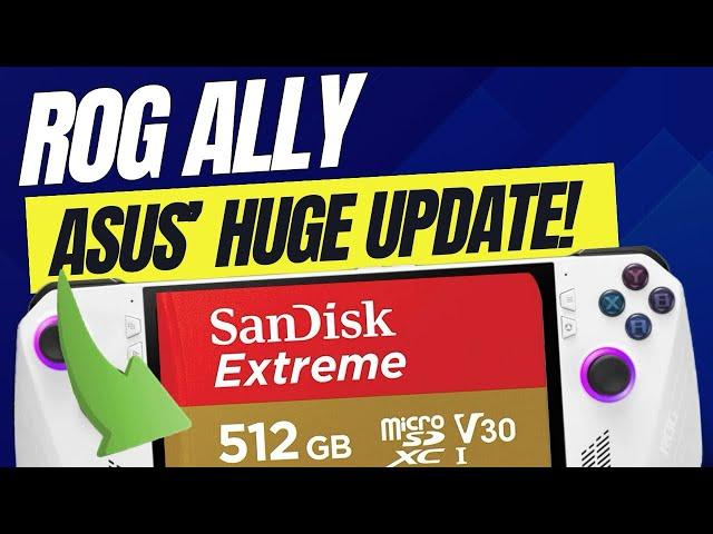 ROG Ally's SD Card Issue - HUGE update from Asus!