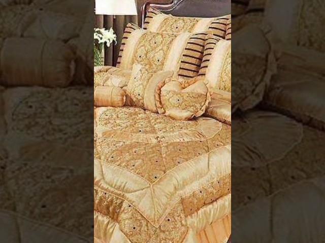 Bridal Complete 14 pieces With Razai Bed Sheet Available‎@ysospk7457  Full Jacquard with Silk