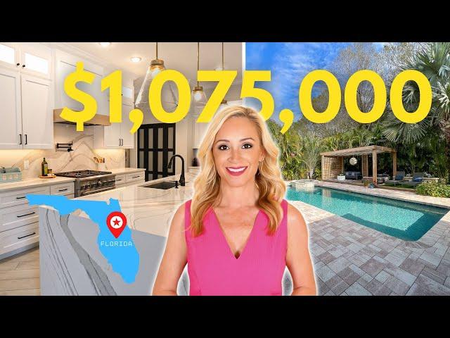 What $1 Million Buys in Florida Real Estate | Renovated Home Tour