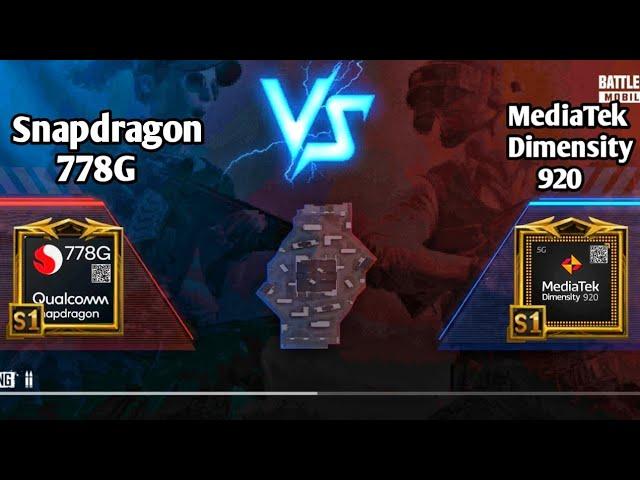 Snapdragon 778G VS MediaTek dimensity 920 | SD 778G vs D920