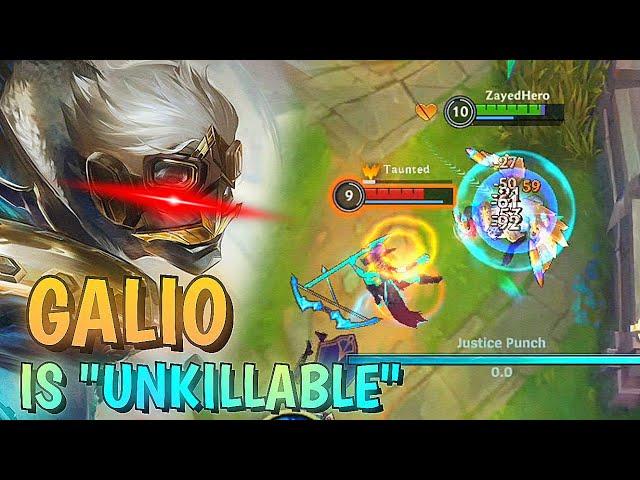 Galio is So Strong ONLY Lag Can Kill Him  ~ 4 | Road to Challenger | Wildrift