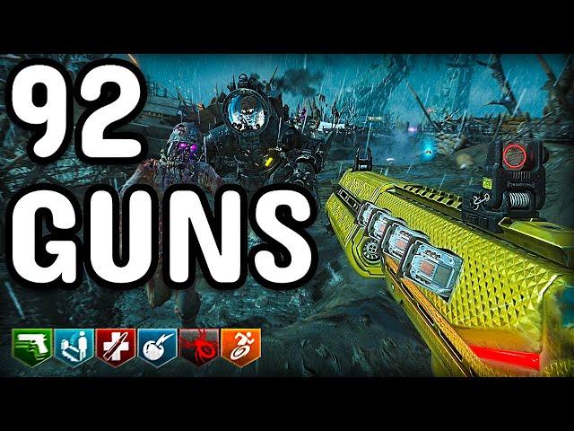 Origins with 92 GUNS! (Black Ops 3 Advanced Warfare Zombies Mod)