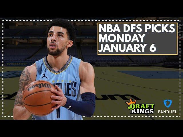 NBA DFS LIVE PRE-LOCK Q&A: MONDAY JANUARY 6th FanDuel & DraftKings Lineup Advice